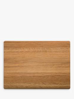Robert Welch Oak Wood Chopping Board, 30cm, Oak Wood