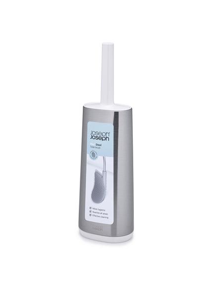Joseph Joseph Flex™ Toilet Brush, Steel - view 2, Silver