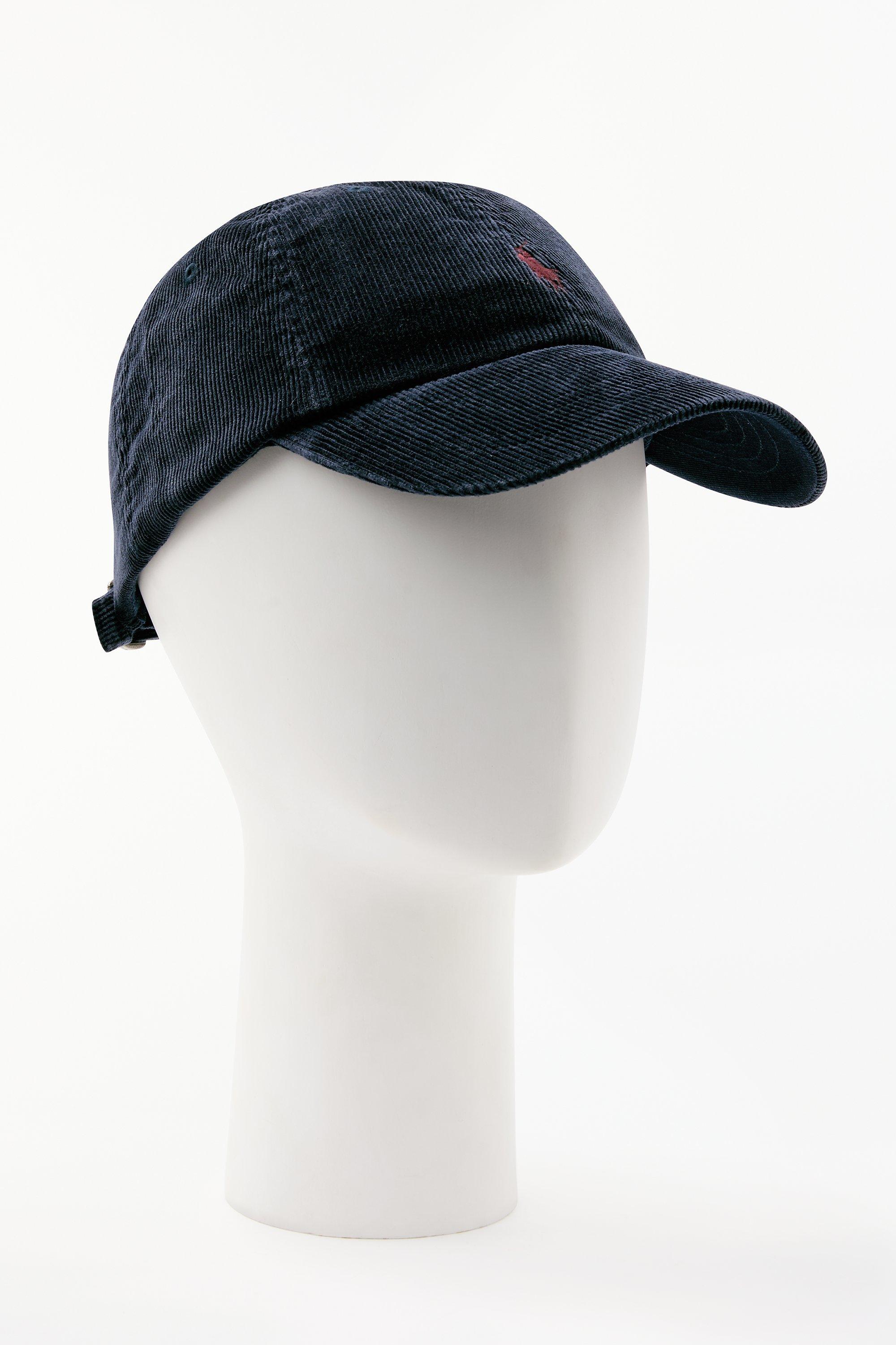 Polo Ralph Lauren Corduroy Baseball Cap One Size Navy