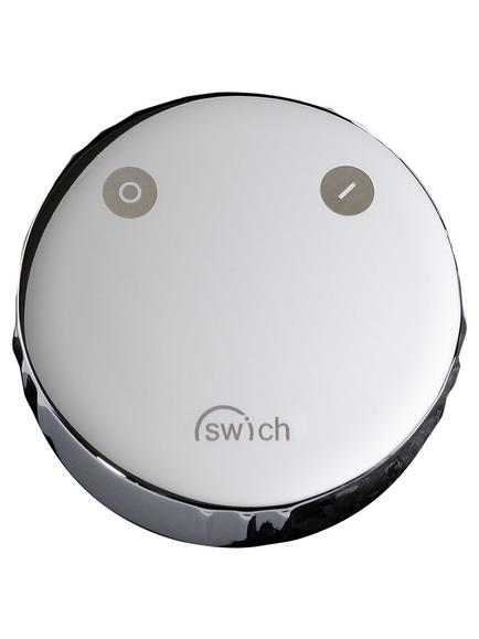 Abode Swich Round GAC Soft Water Filter Tap Converter, Chrome