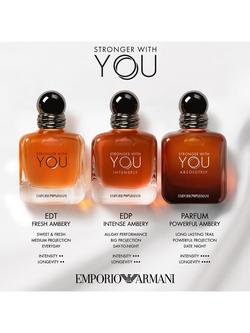 Emporio Armani Stronger With You For Men Eau de Toilette, 150ml - view 2, 