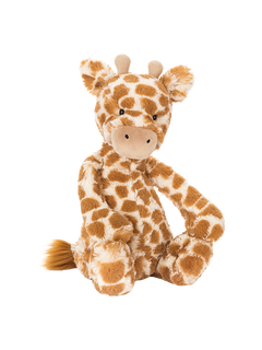 Jellycat Bashful Giraffe Soft Toy, Medium, Multi