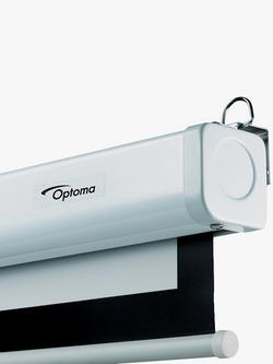 Optoma DS-9092PWC Pull Down Projector Screen, 16:9 Aspect Ratio, 92" Diagonal - view 2, Matte White