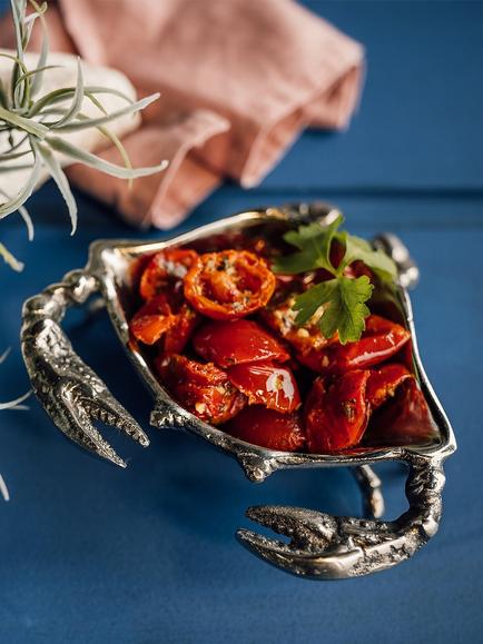 Culinary Concepts Small Crab Bowl - view 2, Nickel