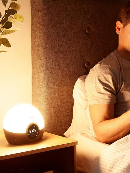 Lumie Bodyclock Glow 150 Wake up to Daylight Table Lamp - view 2, White