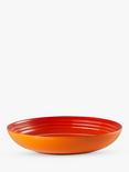 Le Creuset Stoneware Pasta Bowl, 21.7cm, Volcanic