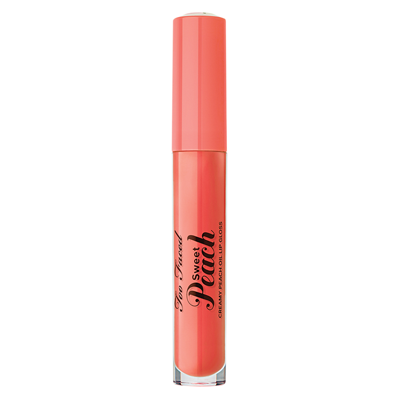 Too Faced Sweet Peach Lip Gloss, Peach Tease