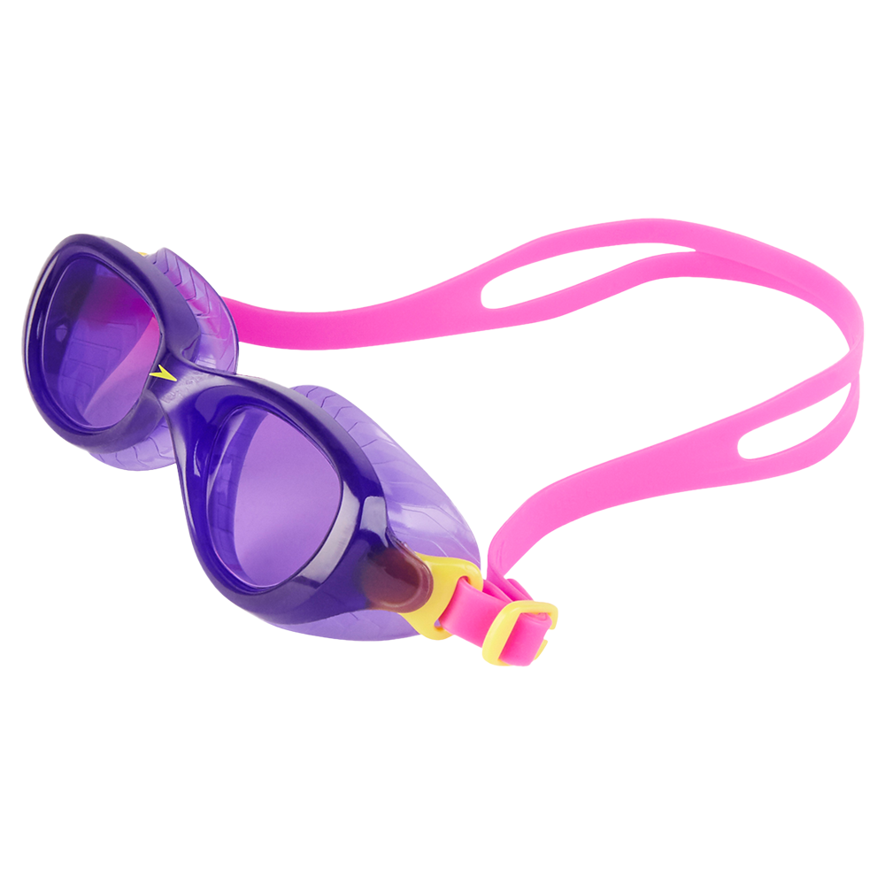 Product image 1 of 4, which shows Speedo Junior Futura Classic Swimming Goggles, Pink/Violet