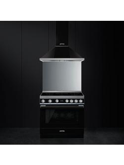 Smeg Portofino CPF9I Freestanding 90cm Multifunction Cooker - view 2, Black