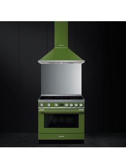Smeg Portofino CPF9I Freestanding 90cm Multifunction Cooker - view 2, Green