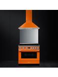 Smeg Portofino CPF9I Freestanding 90cm Multifunction Cooker, Orange