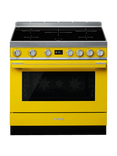 Smeg Portofino CPF9I Freestanding 90cm Multifunction Cooker, Yellow