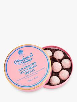 Charbonnel et Walker Pink Himalayan Salted Caramel Truffles, 120g, 