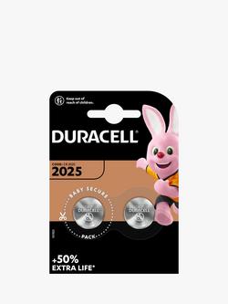 Duracell 3V Lithium Coin Battery, 2025, 2 packs of 2 (4 Battery) bundle, 