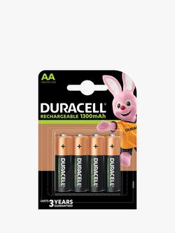 Duracell Rechargeable AA Batteries, Pack of 4, 