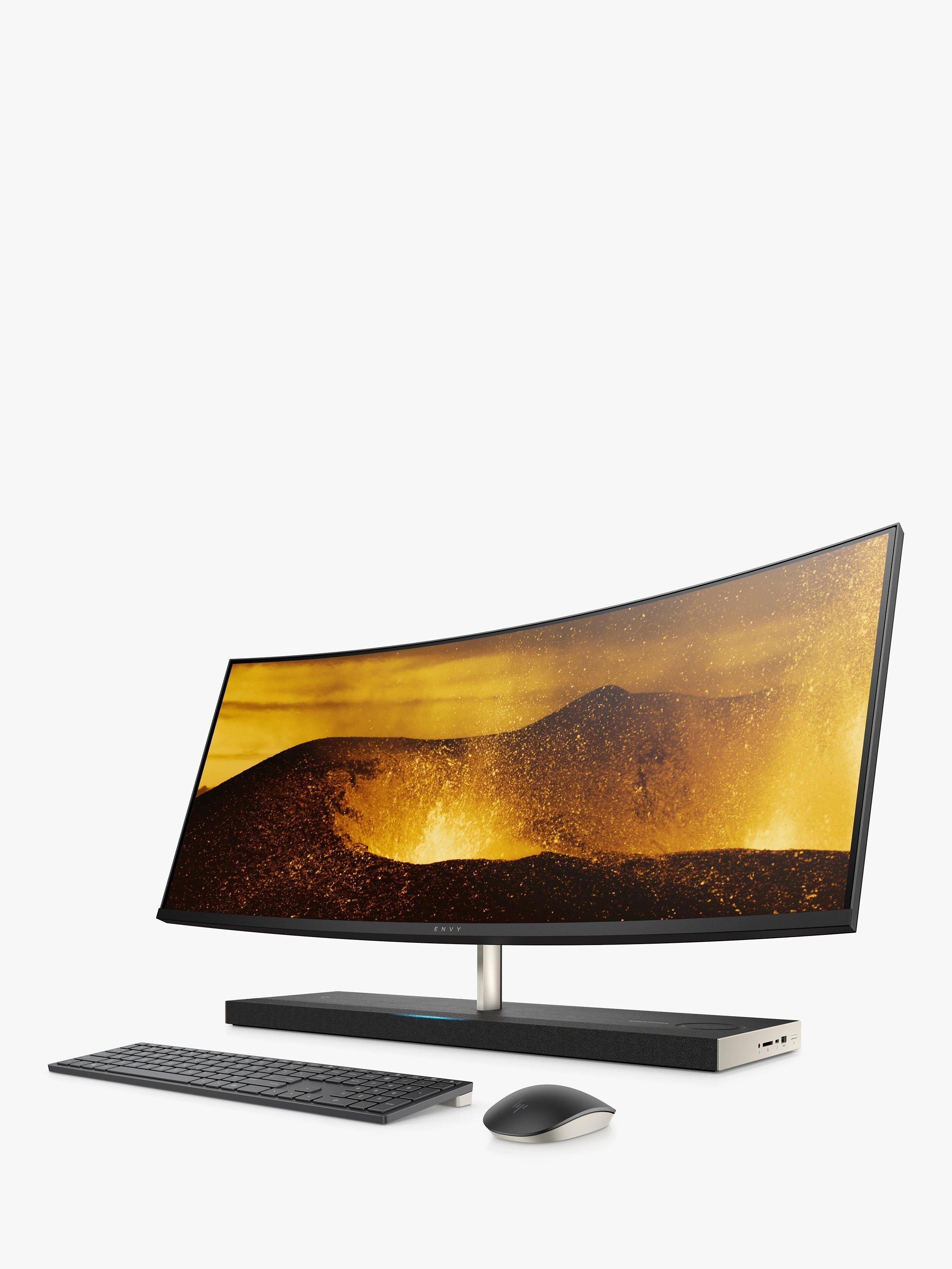 HP ENVY Curved 34-b100na All-in-One Desktop PC, Intel Core HP ENVY Curved 34-b100na All-in-One Desktop PC, Intel Core