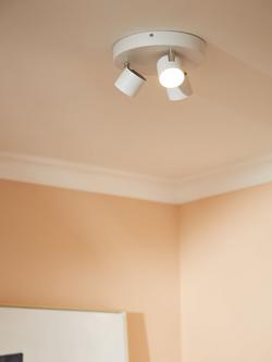 Philips Star LED Triple Spotlight, White - view 2, White