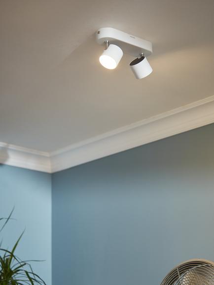 Philips Star LED Double Spotlight, White - view 2, White