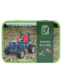 Apples to Pears Gift in a Tin Tractor in a Tin Build Kit, 