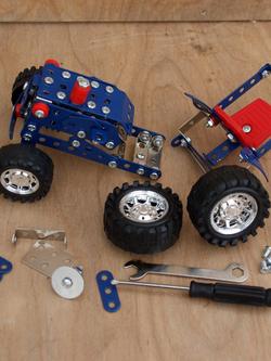 Apples to Pears Gift in a Tin Tractor in a Tin Build Kit - view 2, 