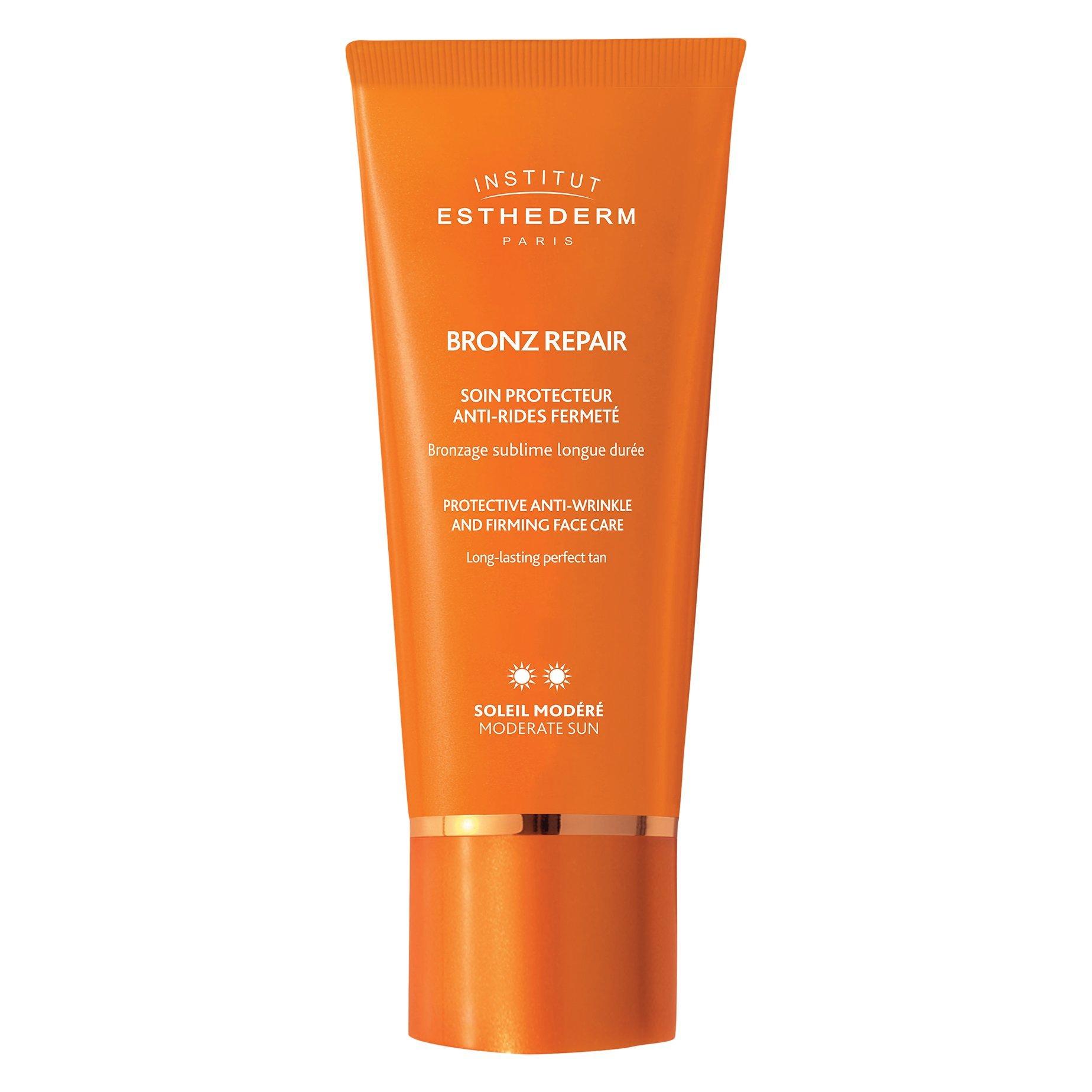 Product image 1 of 1, which shows Institut Esthederm Bronz Repair Face Cream Moderate Sun, 50ml