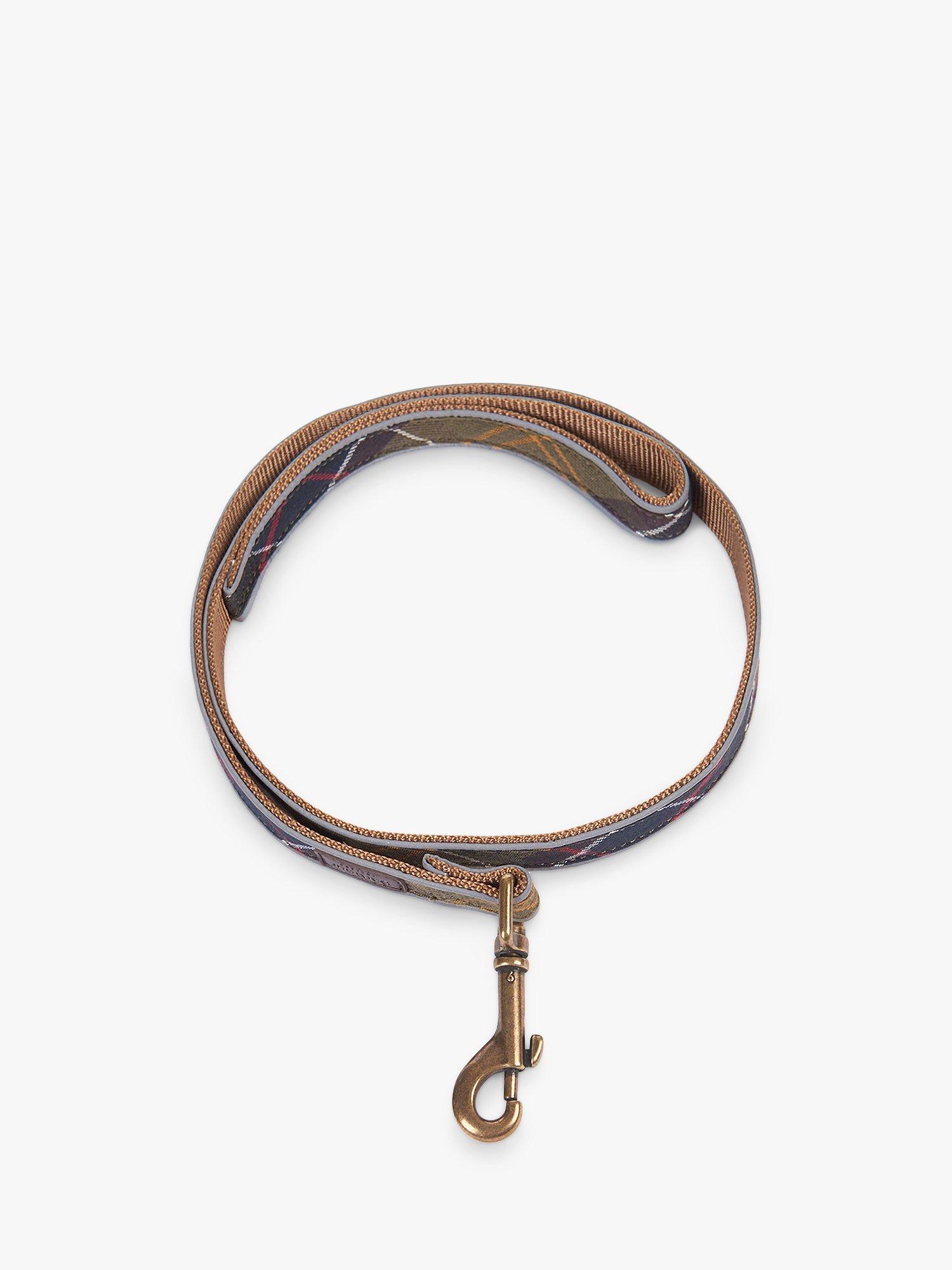 Barbour Classic Tartan Reflective Dog Lead, L100cm