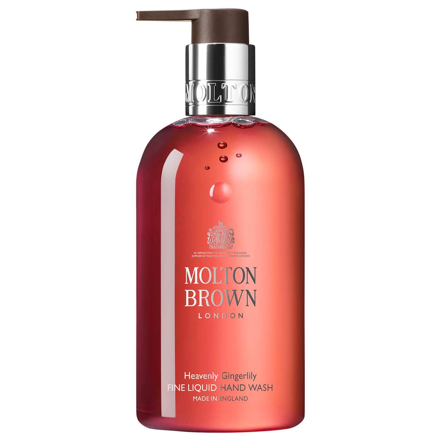 Product image 1 of 5, which shows Molton Brown Heavenly Gingerlily Fine Liquid Handwash, 300ml