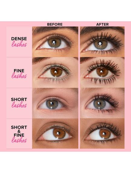 Too Faced Better Than Sex Waterproof Doll-Size Mascara, Black, 4.8g - view 2, Black