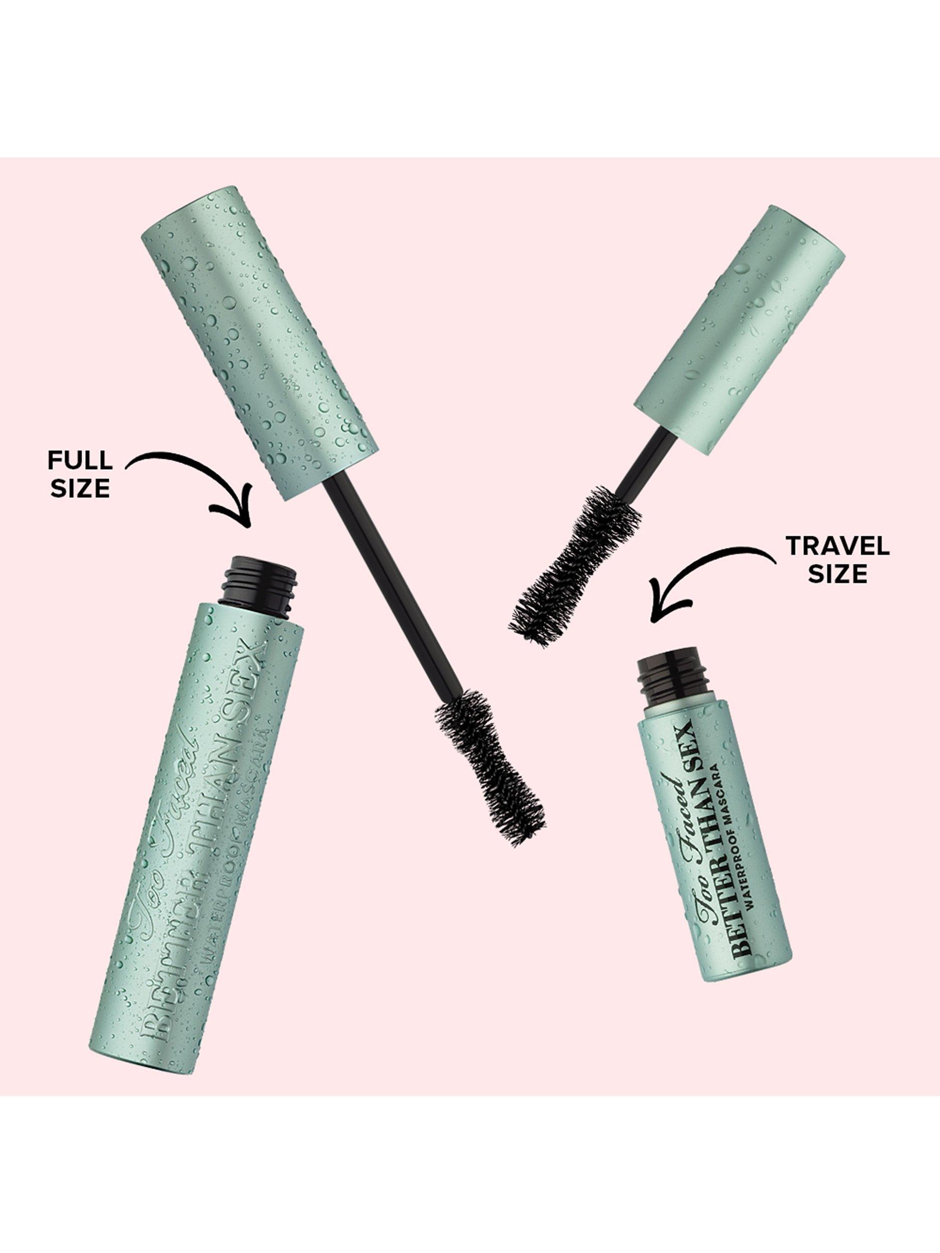 Product image 5 of 5, which shows Too Faced Better Than Sex Waterproof Doll-Size Mascara, Black, 4.8g