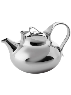 Robert Welch Drift Teapot, 900ml, Silver
