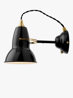 Anglepoise Original 1227 Brass Wall Light - view 2, Black
