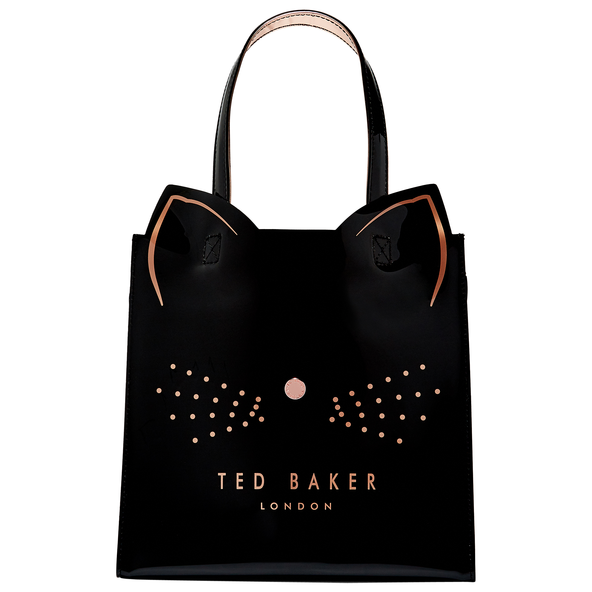 Ted Baker Zazicon Cat Small Icon Shopper Bag Black