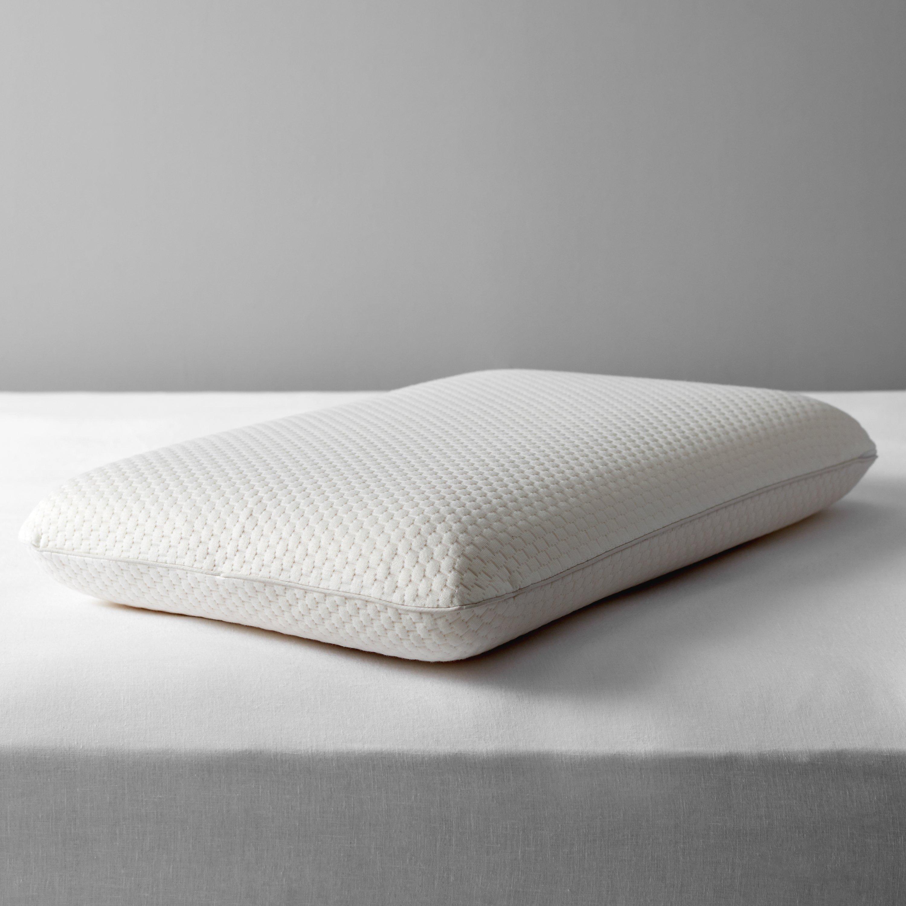 John Lewis Specialist Synthetic Memory Foam Standard Support Pillow, Medium/Firm