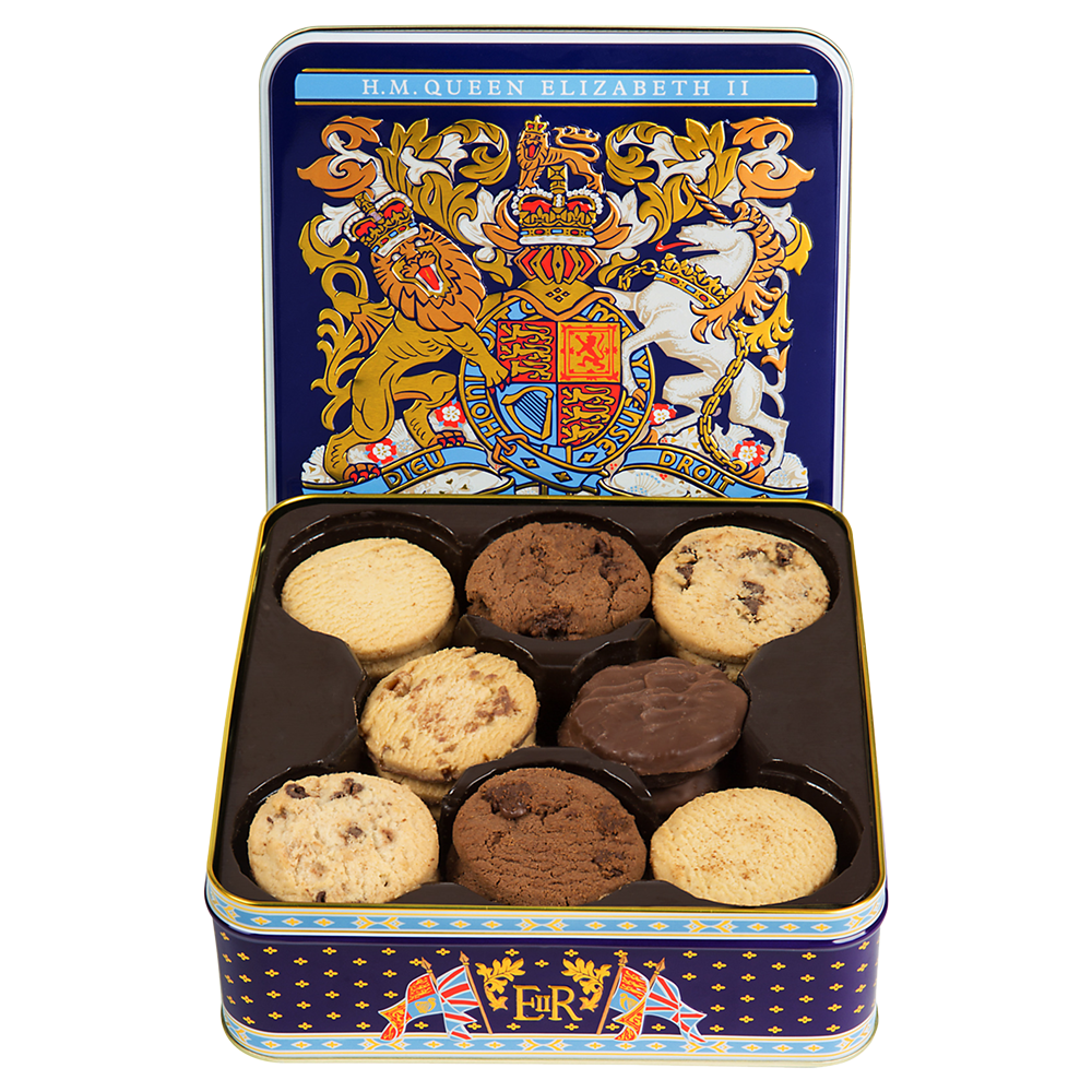 Royal Collection Longest Reigning Monarch Biscuit Tin, 425g