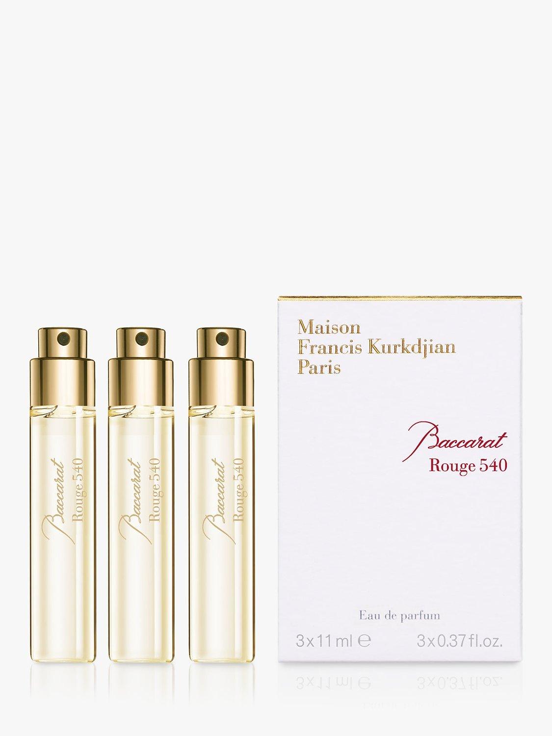 Product image 1 of 2, which shows Maison Francis Kurkdjian Baccarat Rouge 540 Eau de Parfum Refills, 3 x 11ml