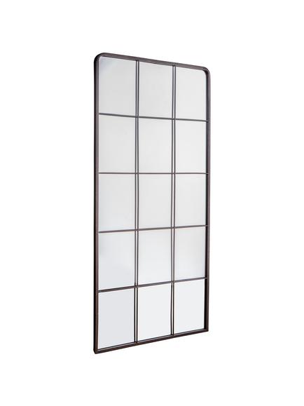 Gallery Direct Amandine Rectangular Mirror, 127 x 61cm, Bronze - view 2, Bronze