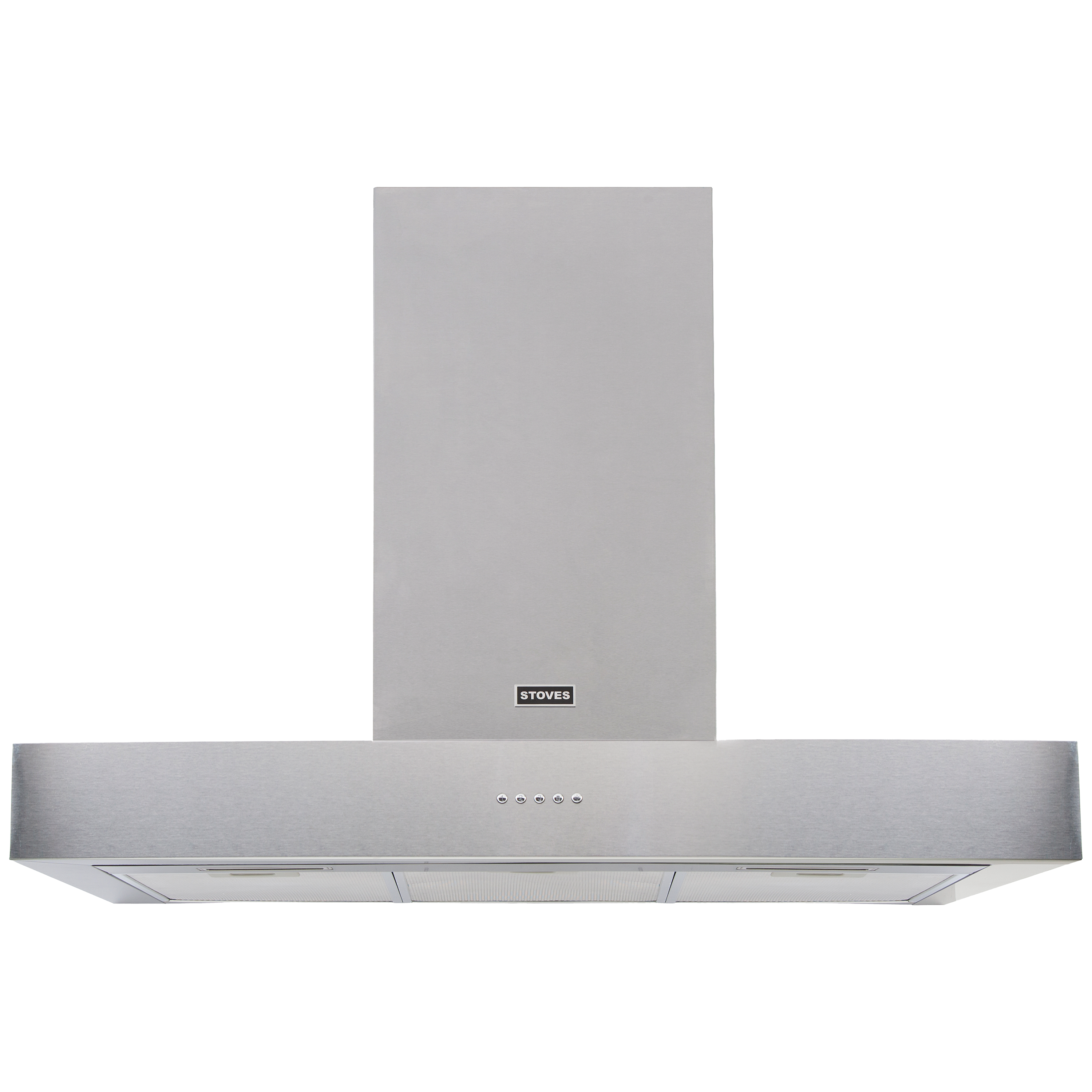 Stoves S900 Sterling Cooker Hood, 90cm, Stainless Steel