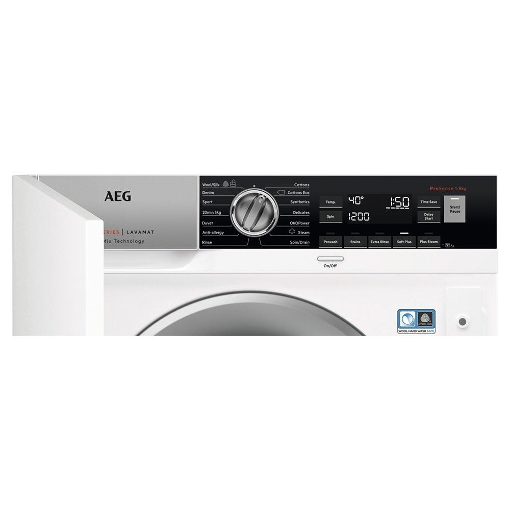 Aeg l8fc8432bi integrated washing machine discount