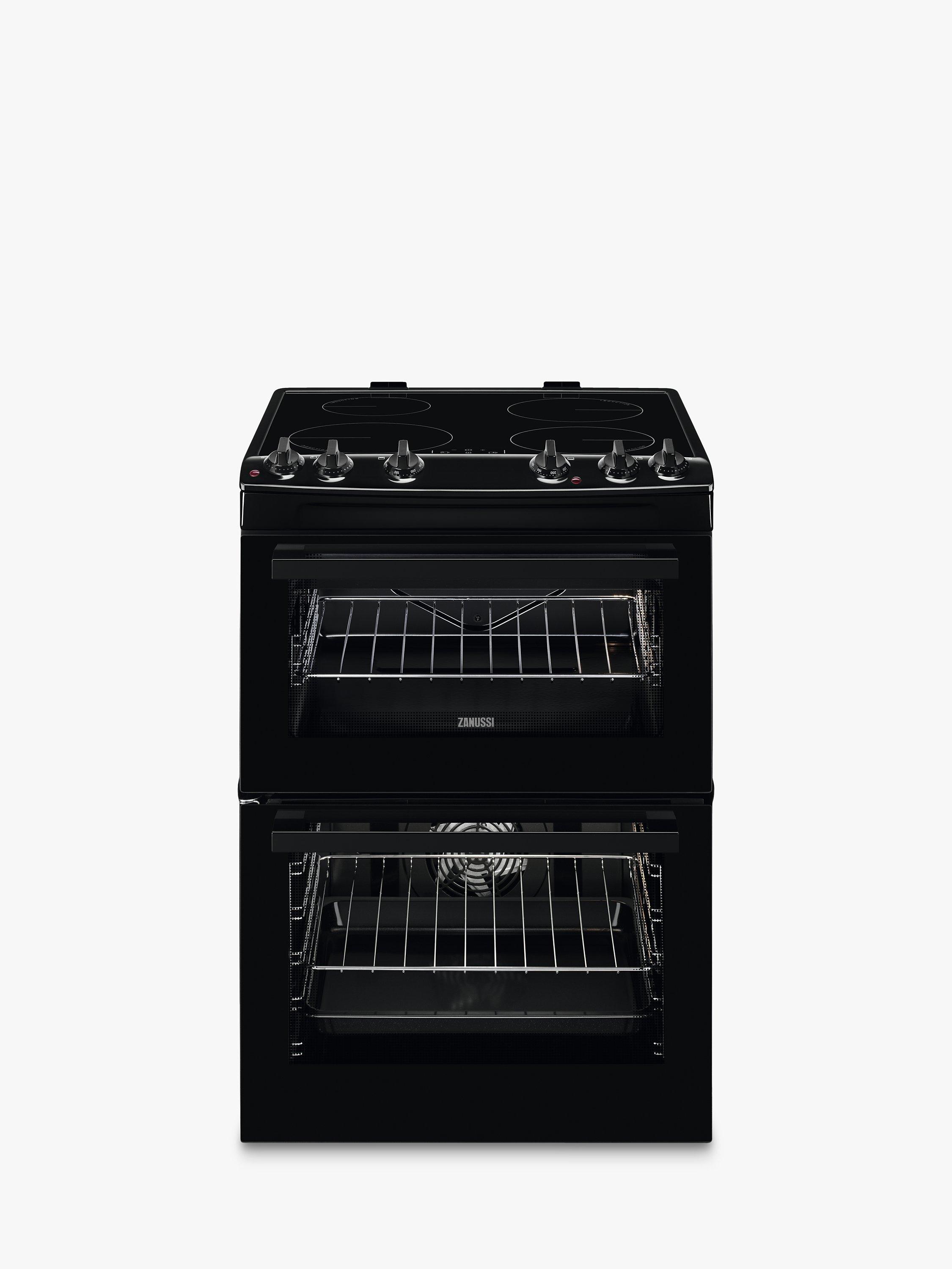 Zanussi ZCI66050BA Induction Hob Double Cooker, Black