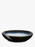 Denby Halo Stoneware Pasta Bowls, Set of 4, 22cm, Black/Multi