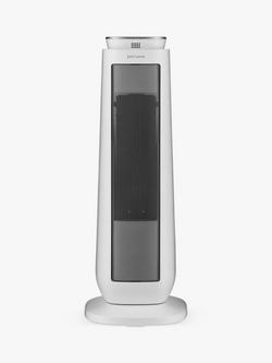 John Lewis Tower Electric Heater, White