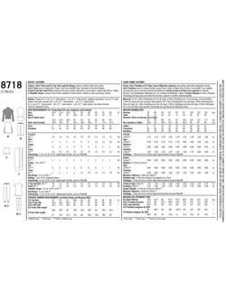 Simplicity Misses' Warrior Costumes, 8718 - view 2, 