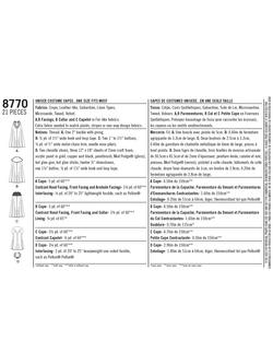 Simplicity Fantasy Capes Sewing Pattern, 8770, One Size - view 2, 