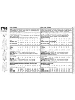 Simplicity Misses' Fantasy Costumes Sewing Pattern, 8768 - view 2, 
