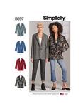 Simplicity Oversized Blazer Sewing Pattern, 8697