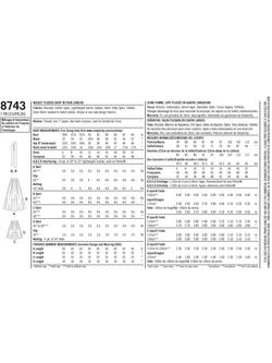Simplicity Misses' Pleated Skirts Sewing Pattern, 8743 - view 2, 