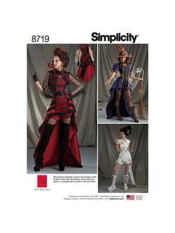 Simplicity Misses' Halloween Costumes, 8719, 