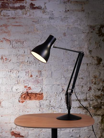 Anglepoise Type 75 Desk Lamp - view 2, Jet Black