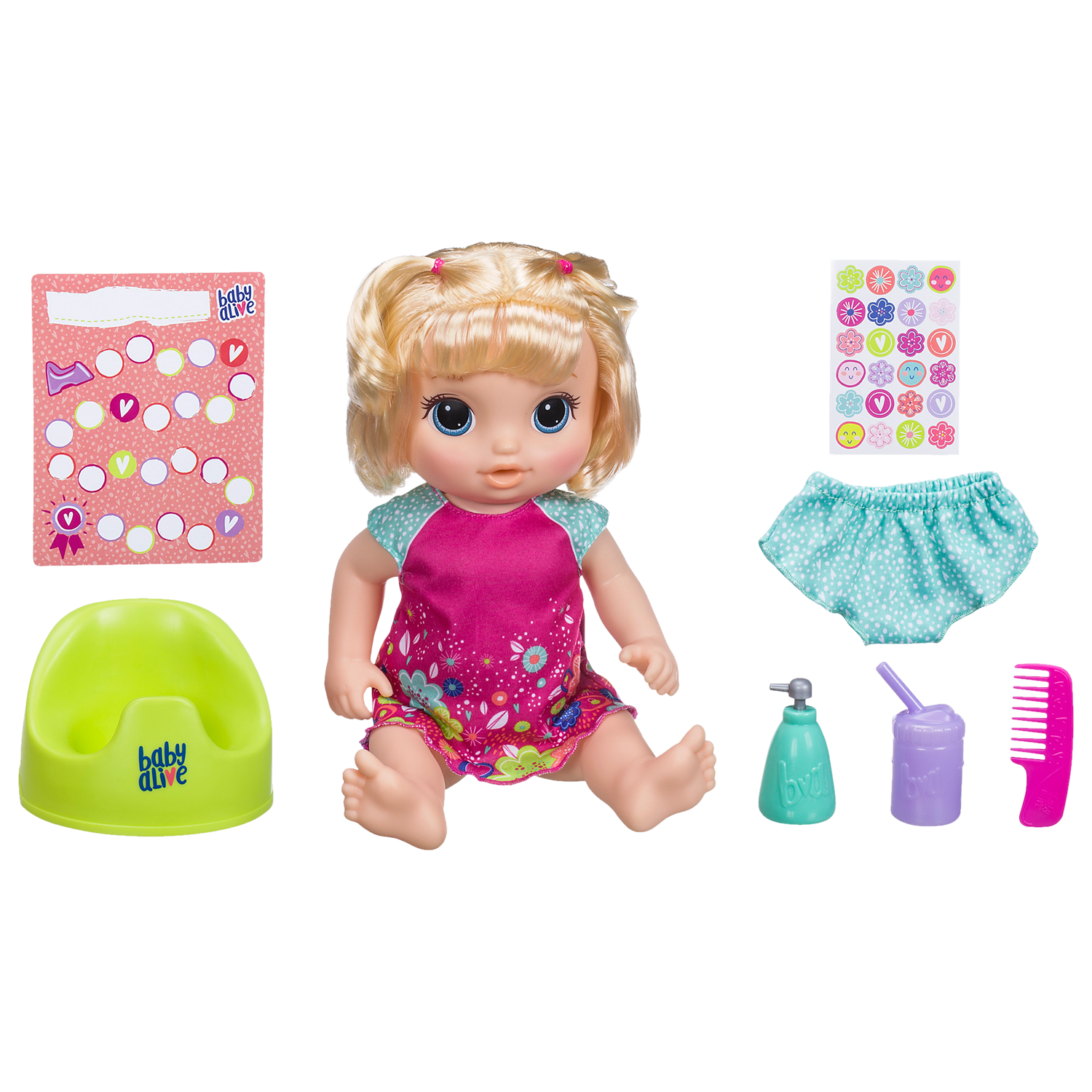 Hasbro Baby Alive Potty Dance Blonde Baby