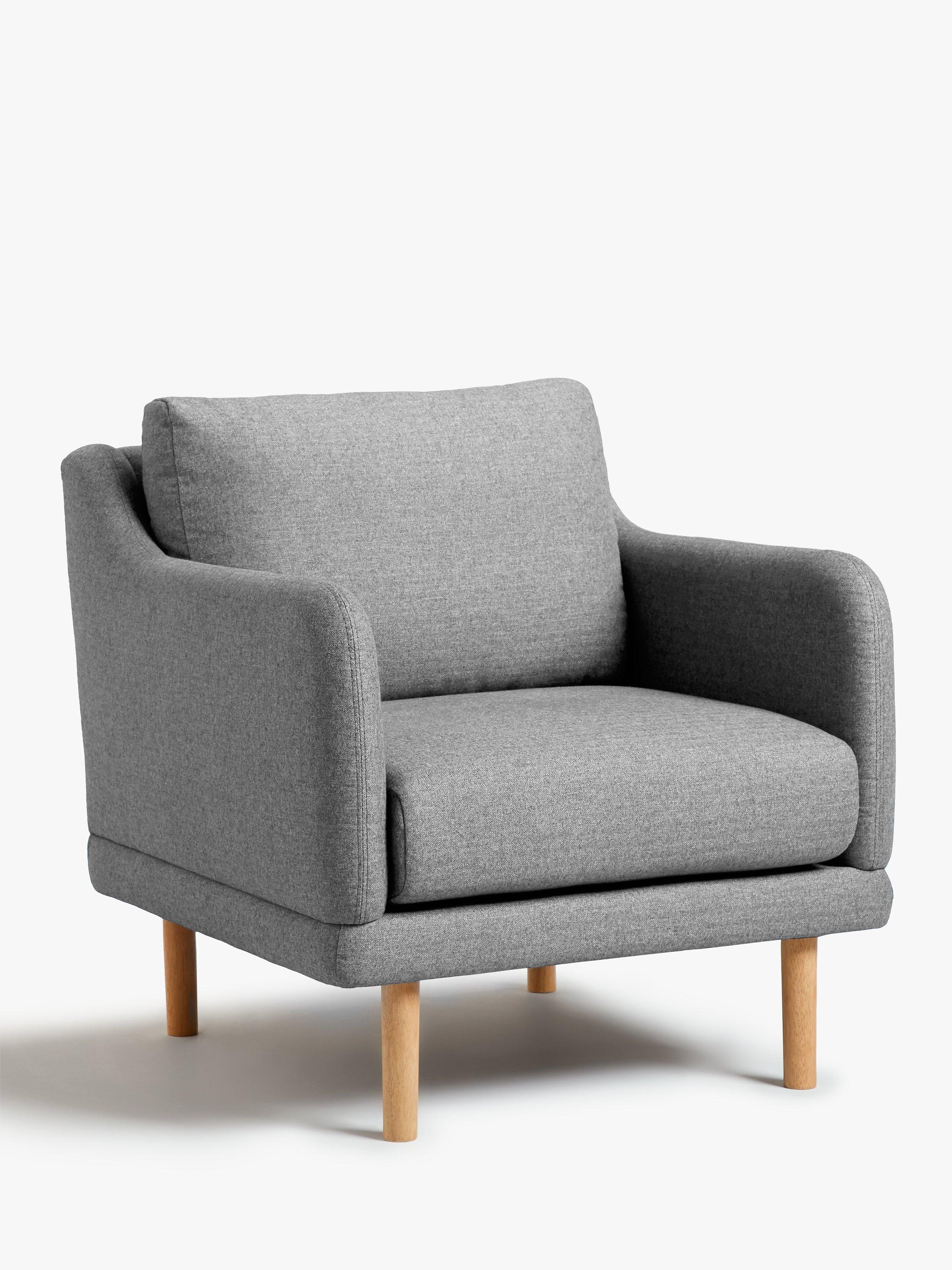 Sweep Range, John Lewis ANYDAY Sweep Armchair, Light Leg